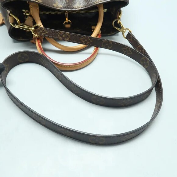 Louis Vuitton Montaigne Brown Monogram Canvas Satchel 1537-010525 - Picture 10 of 13